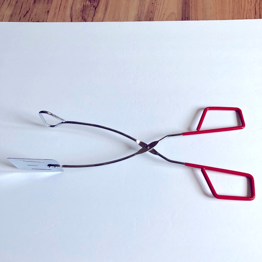 Grill Spatula Tongs Combo Tool 16”